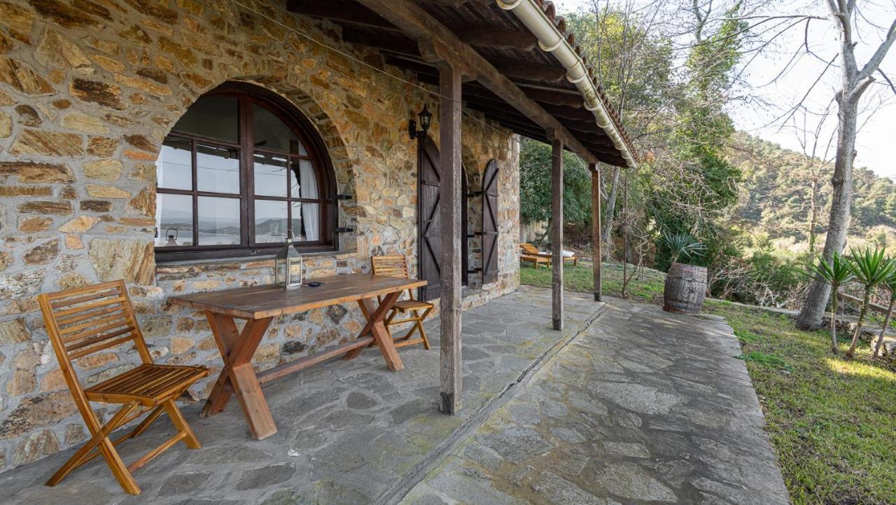 Sun Kiss Cottage, Vourvourou #Feelslikehome ภายนอก รูปภาพ